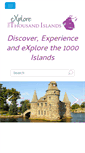 Mobile Screenshot of explorethe1000islands.com